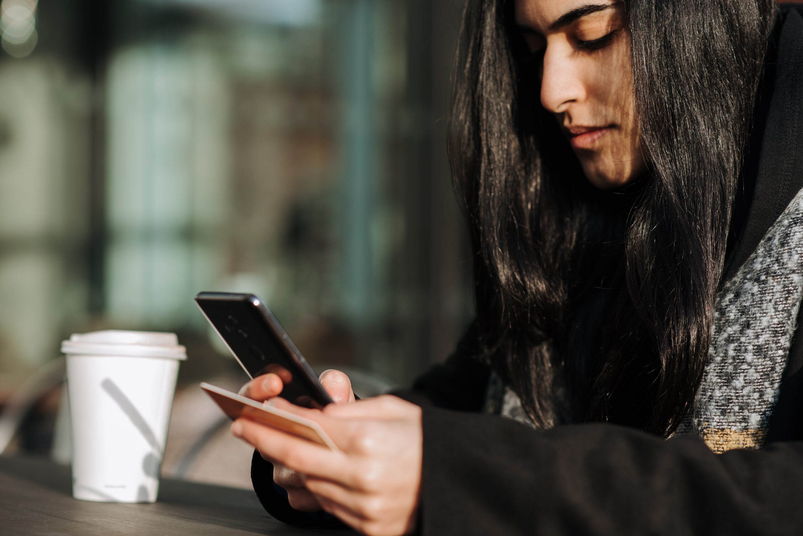 Women on phone
